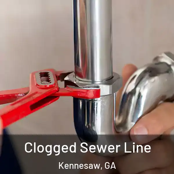  Clogged Sewer Line Kennesaw, GA